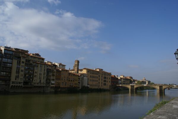 Rivier Arno in Florence.