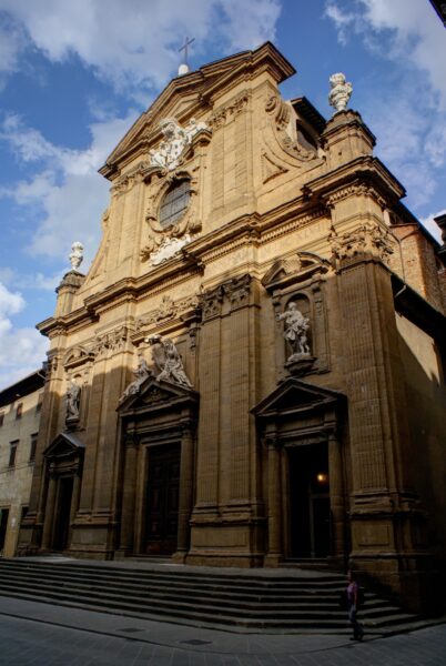 Barokke kerk San Gaetano, Florence.
