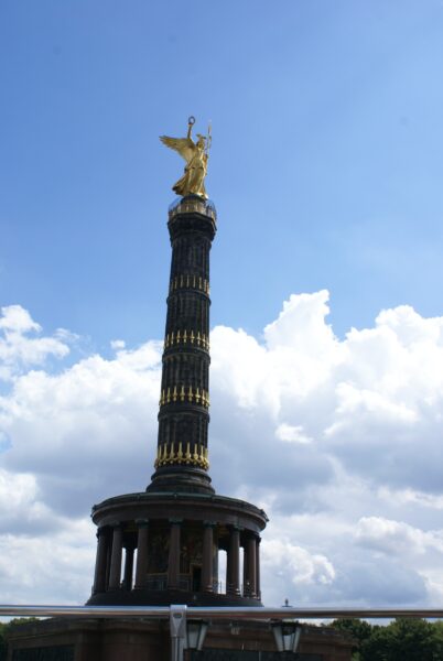 Siegess&auml;ule in Tiergarten, Berlijn.