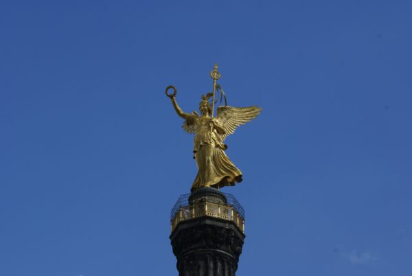 Siegess&auml;ule in Tiergarten, Berlijn.