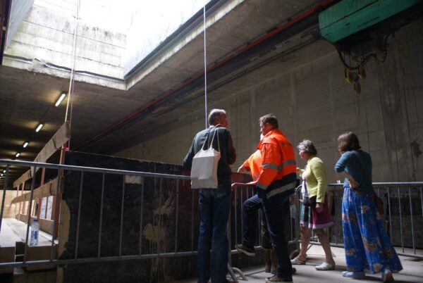 Metrostation De Pijp, Amsterdam Noord-Zuidlijn.
