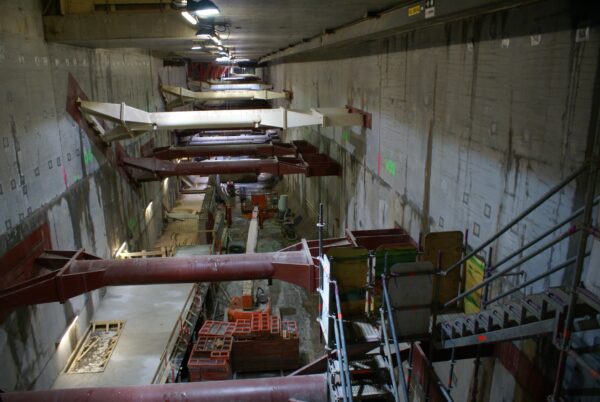 Metrostation De Pijp, Noord-Zuidlijn Amsterdam.