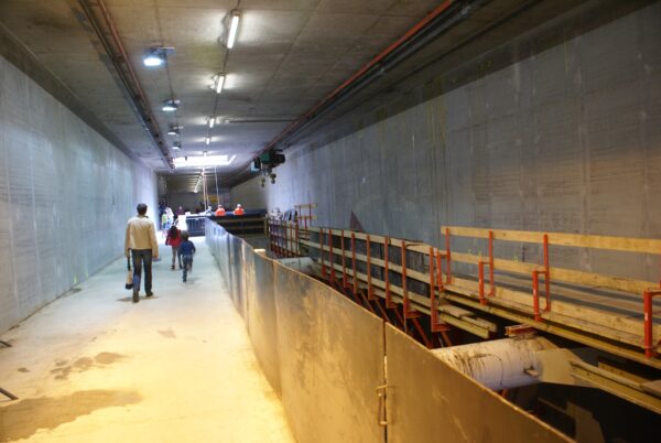 Metrostation De Pijp, Amsterdam Noord-Zuidlijn.