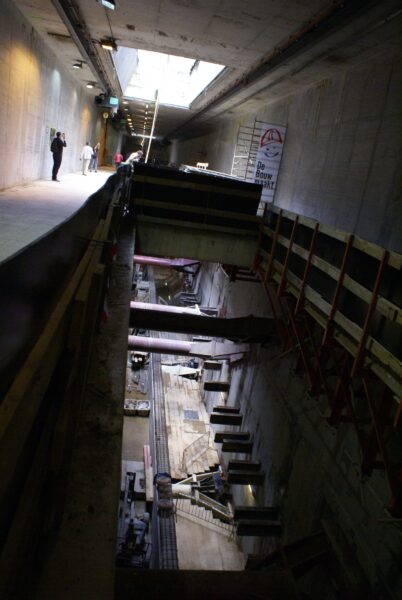 Metrostation De Pijp, Noord-Zuidlijn Amsterdam.