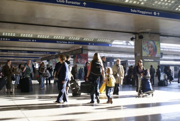 Termini station, Rome.