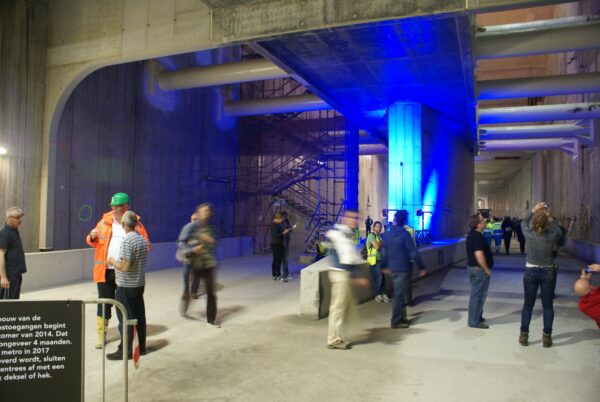 Metrostation Vijzelgracht, Amsterdam.