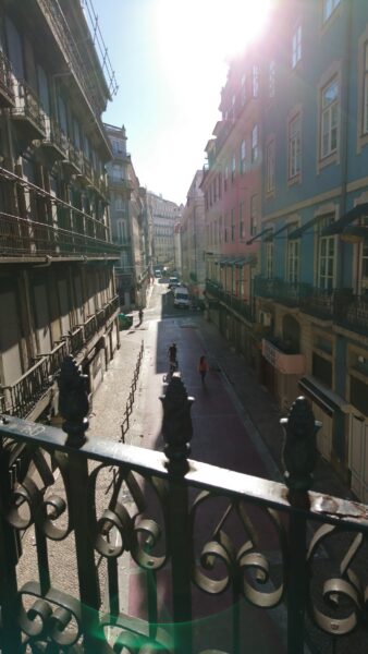 Straat in Lissabon