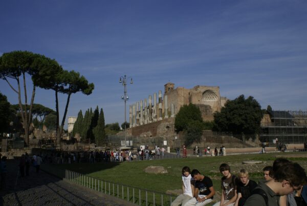 Tempel van Venus in Rome.