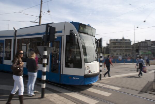 Tramlijn 1 vertrekt vanaf Centraal Station.