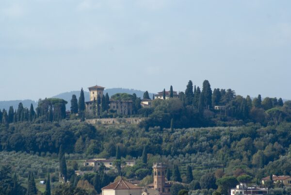 Uitzicht Florence vanaf Giotto's klokkentoren.