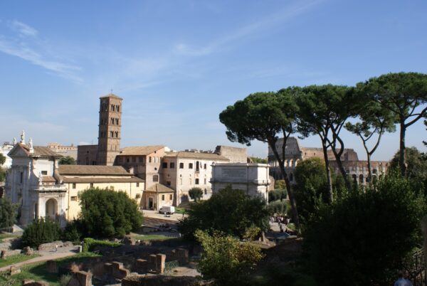 Uitzicht vanuit Palatium.