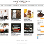 Website VANDERDONK Chocolates