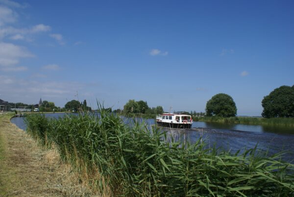 Varen op de Amstel bij Nes.