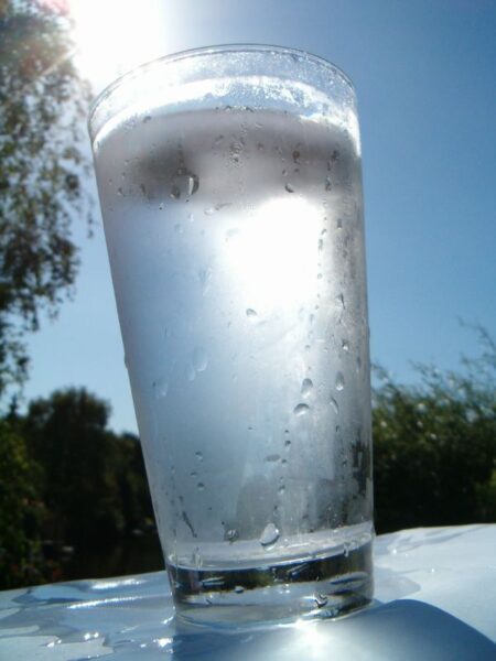 Koud water, hete zomerdag 2006.