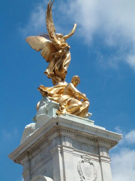 Victoria Memorial voor Buckingham Palace.