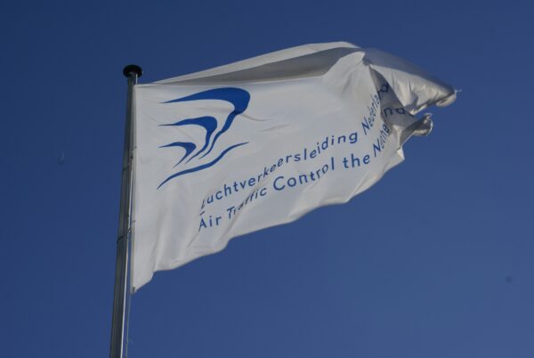 Vlag Luchtverkeersleiding Nederland.