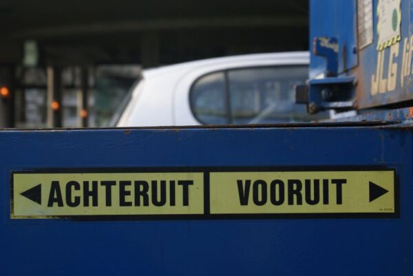 Vooruit of achteruit