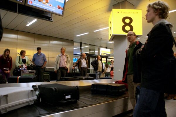 Wachten op Baggage