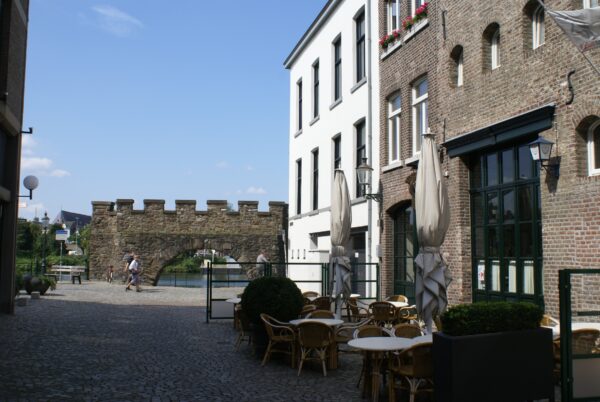 Waterpoort Maastricht, overblijfsel stadspoort Wyck.