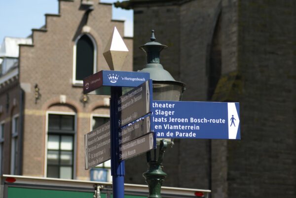 Wegwijzer 's-Hertogenbosch, Den Bosch.