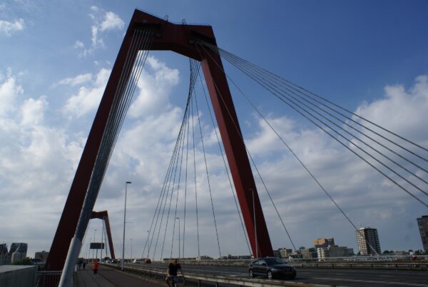 Willemsbrug, Rotterdam (noordelijk uitzicht)