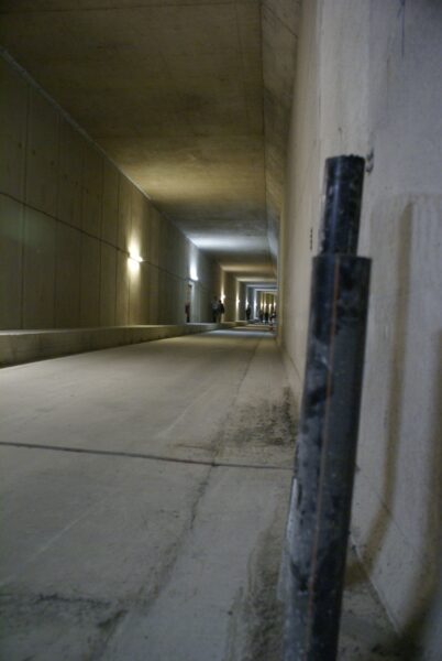 Noord-zuidlijn tunnel onder het IJ.